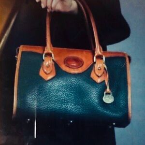 DOONEY & BOURKE Green All Weather Leather  Bag